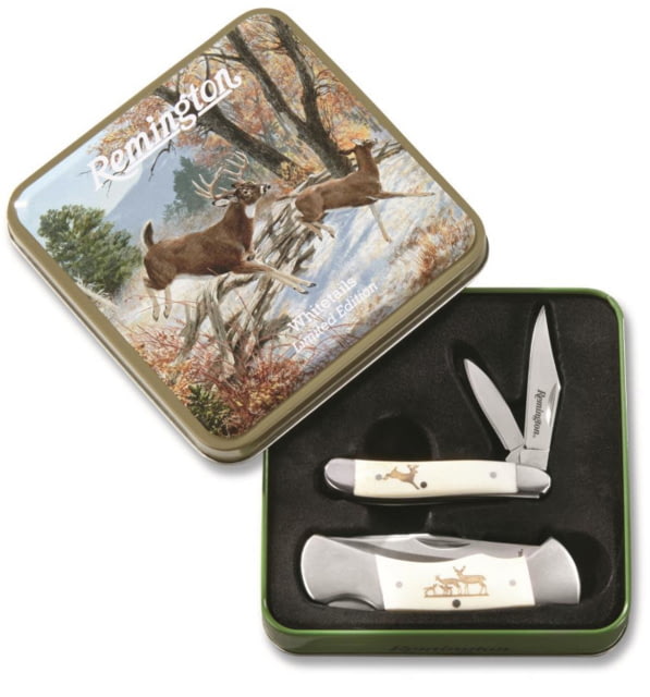 Remington White Tails Folding Blade Collector Set SS - Remington