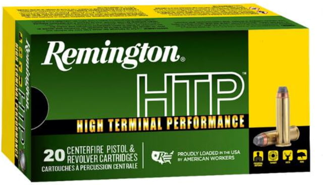 ington High Terminal Performance .38 Special P 125 Grain Semi-Jacketed Hollow Point Centerfire Pistol 20 Rounds Ammo