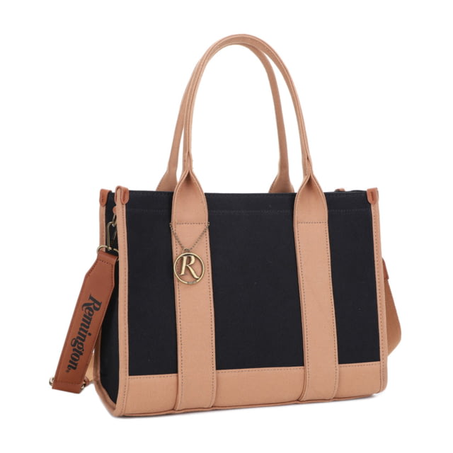 Remington Huntsville Canvas CCW Tote Bag Black/Tan  BK/TN - Remington