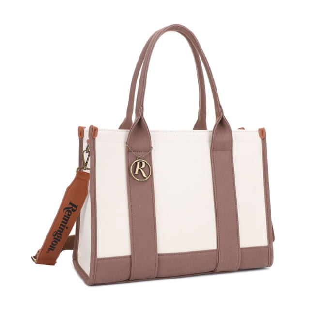 Remington Huntsville Canvas CCW Tote Bag Bone/Brown  BON/BRN - Remington