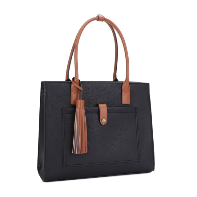 Remington Newport CCW Leather Tote Bag Black  BK - Remington
