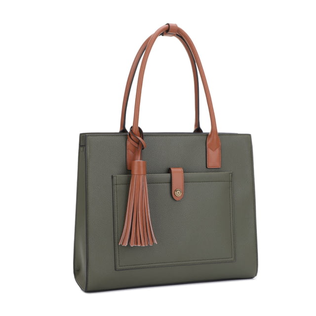 Remington Newport CCW Leather Tote Bag Olive  OL - Remington