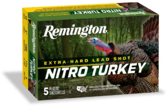 ington Nitro Turkey Loads 20 Gauge 1 1/4oz 3in 1185 Ft/s #5 Centerfire Shotgun 10 Rounds Ammo