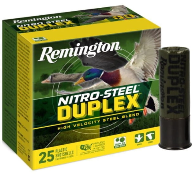 Remington Nitro-Steel 20 Gauge 1oz 3in Shotgun Ammo 2x6 Shot 25 Rounds - Remington