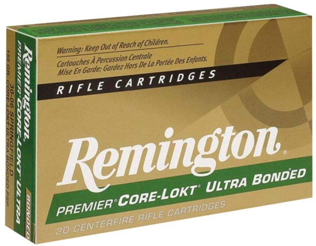 ington Premier .308 Winchester Core-Lokt Ultra Bonded Rifle 200 Rounds Ammo