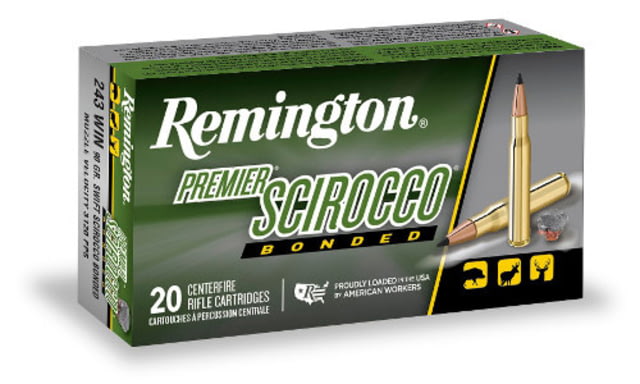 ington Premier Scirocco Bonded .300 RUM 150 Grain Swift Scirocco Bonded Centerfire Rifle 20 Rounds Ammo