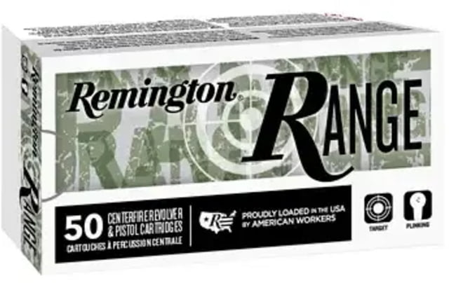 ington Range .45 ACP 230 Grain Full Metal Jacket Brass Cased Pistol Ammunition 50 Rounds Ammo