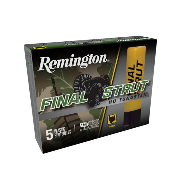ington 20 Gauge 1-1/4oz 3in Shotgun #7 5 Rounds Ammo