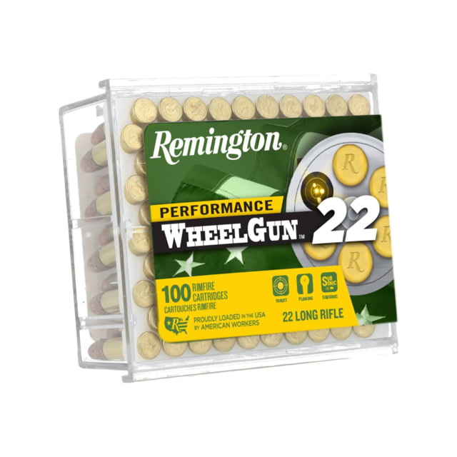 ington Subsonic .22LR 39 Grain TCSB Brass Rimfire 100 Rounds Ammo