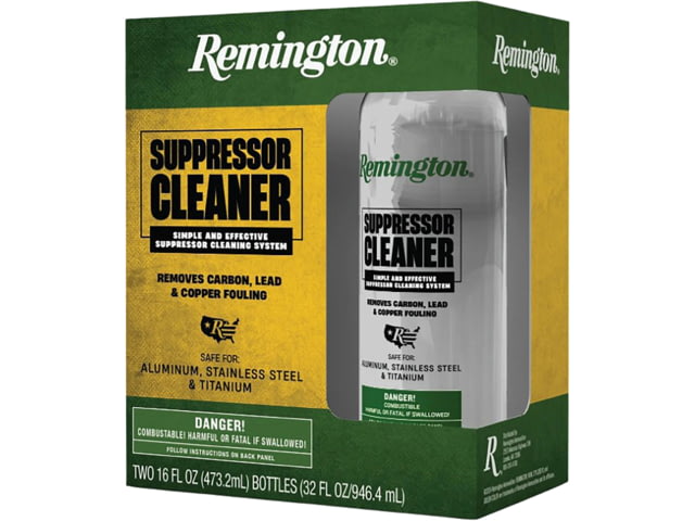 Remington Suppressor Cleaning Fluid 2 Pack Clear - Remington