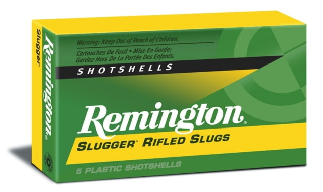 ington Slugger Rifled 12 Gauge 1oz 2.75in Slug Shotgun 15 Rounds Ammo