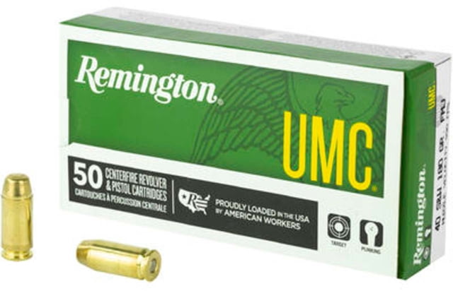 ington UMC .40 S&W Full Metal Jacket Pistol 250 Rounds Ammo