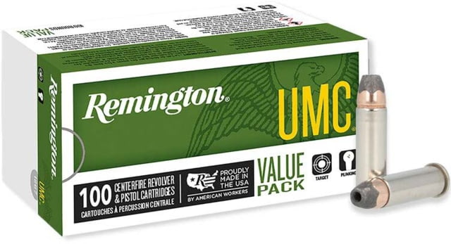 ington UMC .38 Special P 125 Grain Semi-Jacketed Hollow Point Centerfire Pistol 100 Rounds Ammo
