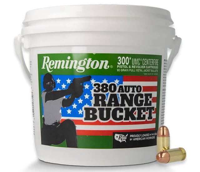 Remington UMC Handgun .380 ACP 95 Grain Full Metal Jacket Centerfire Pistol Ammo 1200 Round ington UMC Handgun .380 ACP 95 Grain Full Metal Jacket Centerfire Pistol 1200 Round Ammo