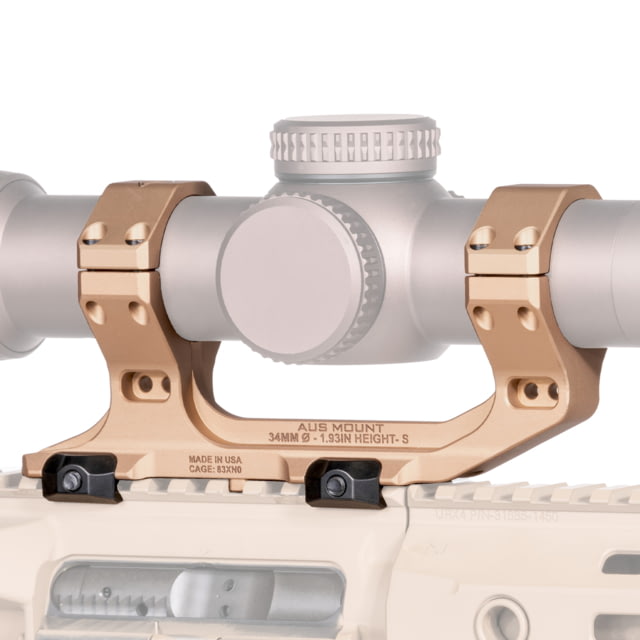 USED Reptilia AUS Optic Mount 1.93inch Height FDE 34mm - Reptilia