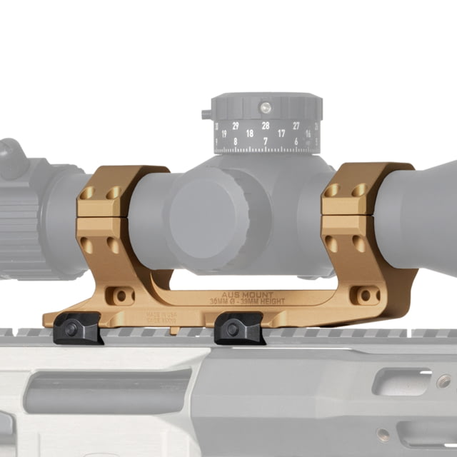 EDEMO Reptilia AUS Optic Mount Rifle Scope 35mmx77mm Type III Hardcoat Anodized FDE Anodized  EDEMO1 - Reptilia