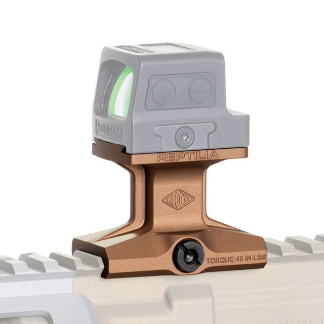 USED Reptilia DOT Mount for Holosun HE509T Flat Dark Earth 1.93in  EDEMO1 Used Condition Like New Inspect and Rebox - Reptilia