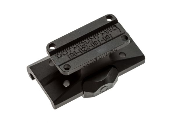 USED Reptilia Dot Mount Lower 1/3 Co-Witness for Trijicon MRO Black  EDEMO1 Used Condition Like New Open Box - Reptilia