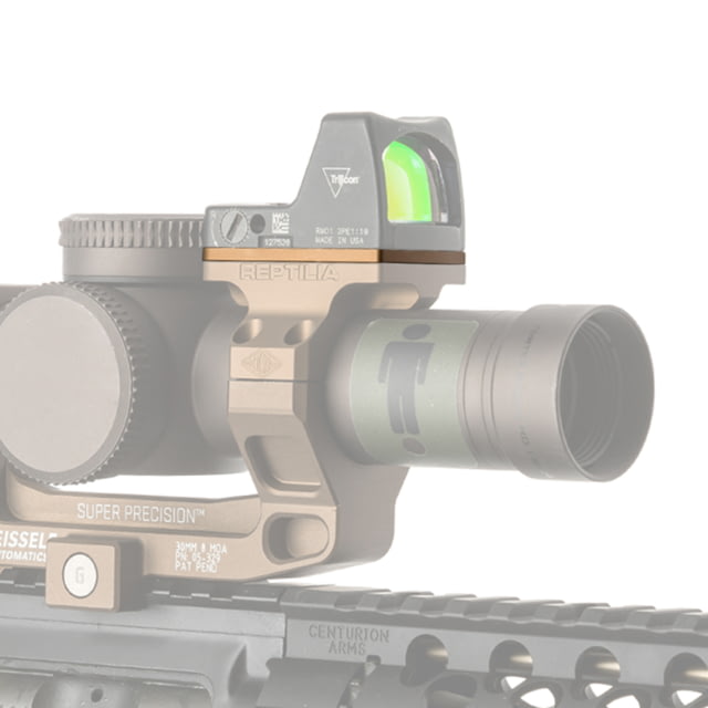 Reptilia Reptilia ROF Riser for Trijicon RMR 2.5mm Type III Hardcoat Anodized FDE Anodized - $45.99 at Optics Planet