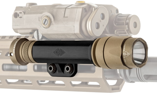 USED Reptilia Torch 6V/CR123 M-LOK Light Body Left Side Type III Hardcoat Anodized Black - Reptilia