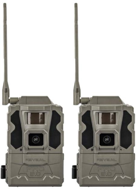 Reveal by Tactacam Pro 3.0 Cellular Trail Camera - Pack of 2 Gray