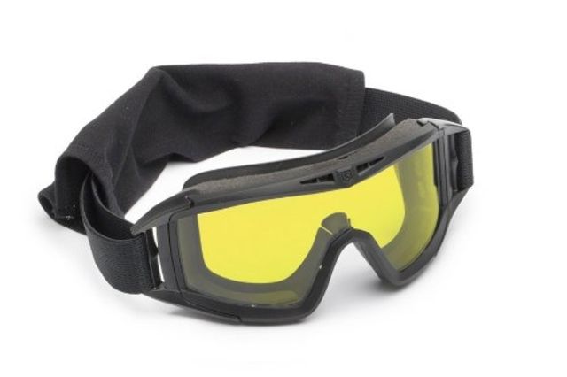 Revision Eyewear Desert Locust Goggles Basic Kit - HC Yellow Lens Black Frame - Revision