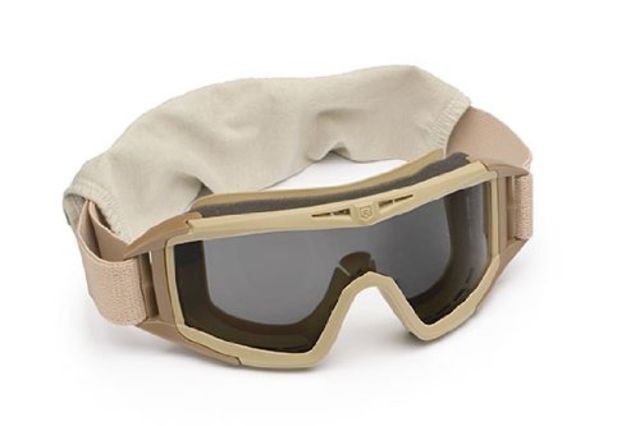 Revision Eyewear Desert Locust Goggles Basic Kit - Smoke-Solar Lens Tan - Revision