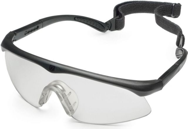 Revision Sawfly Ballistic Eyeshield Basic Kit - Clear Lens Regular Black Frame - Revision