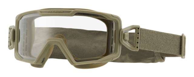 Revision Merlinhawk Goggle System Basic Kits Tan 499 Frame Clear lens Regular - Revision