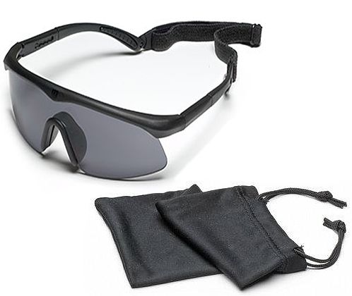 Revision Sawfly Ballistic Eyeshield Basic Kit - Solar Lens Regular Black Frame - Revision