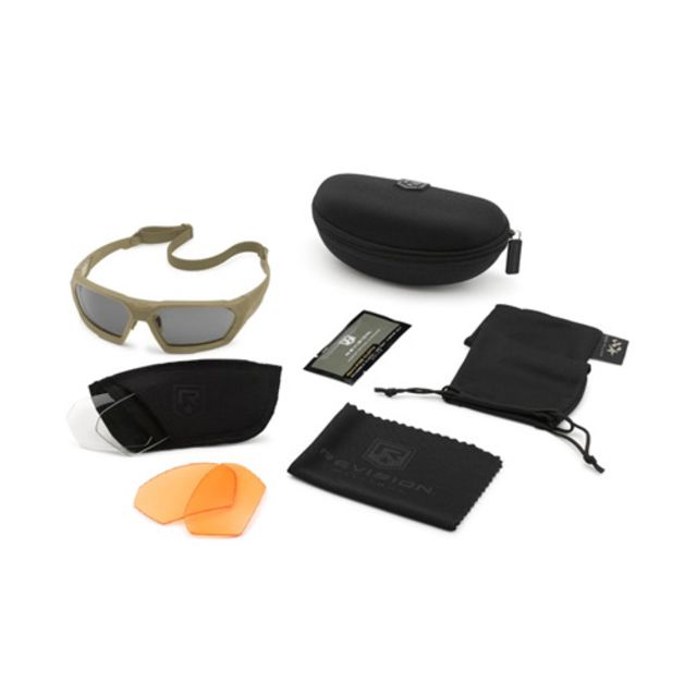Revision Shadowstrike Ballistic Sunglasses Deluxe Kit - Revision