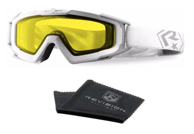 Revision Snowhawk Goggle System Basic Kit White Frame - Revision