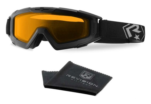 Revision Snowhawk Goggle System Basic Kit Black Frame - Revision