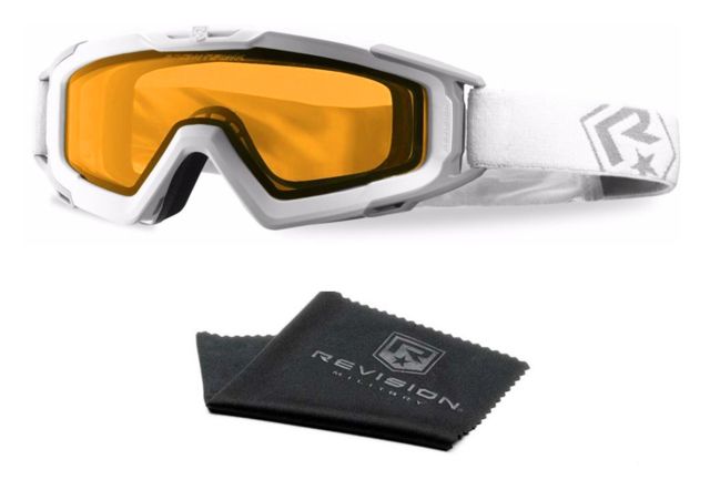 Revision Snowhawk Goggle System Basic Kit White Frame - Revision