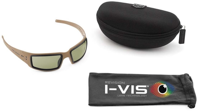 Revision Speed Demon Sunglasses Basic Kits Cerakote Coyote Brown Frame Cano Lens - Revision