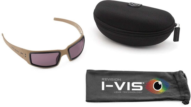 Revision Speed Demon Sunglasses Basic Kits Cerakote Coyote Brown Frame Clara Lens - Revision