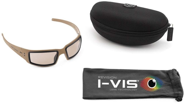 Revision Speed Demon Sunglasses Basic Kits Cerakote Coyote Brown Frame Umbra Lens - Revision