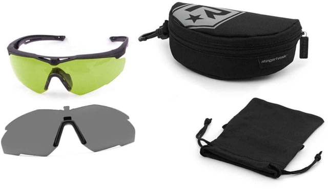 Revision Stingerhawk Essential Laser Kit Lens FT-2 and Smoke Frame Black Regular