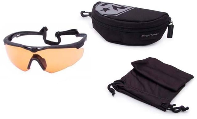 Revision Stingerhawk Eyewear System Basic Kit Shooting Glasses Regular Vermillion - Revision