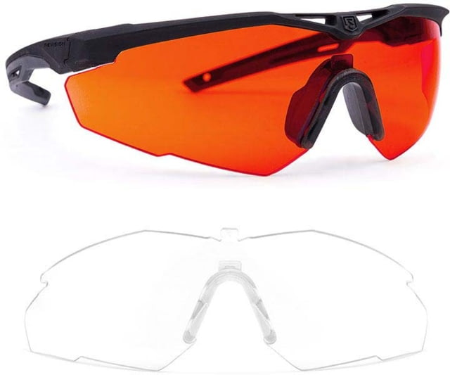 Revision Stingerhawk Lazrbloc Essential Laser Kit Lens FT-2 and Clear Frame Black Large - Revision