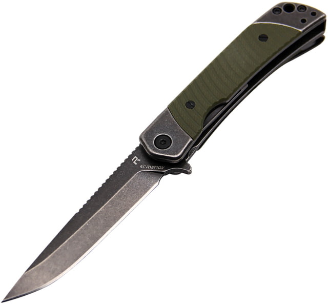 Revo Duo Linerlock Drop Point OD - Revo Knives