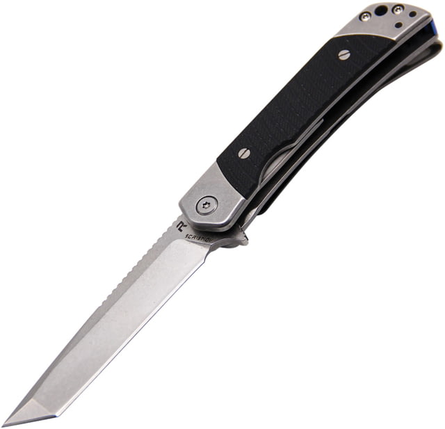 Revo Duo Linerlock Tanto Black - Revo Knives