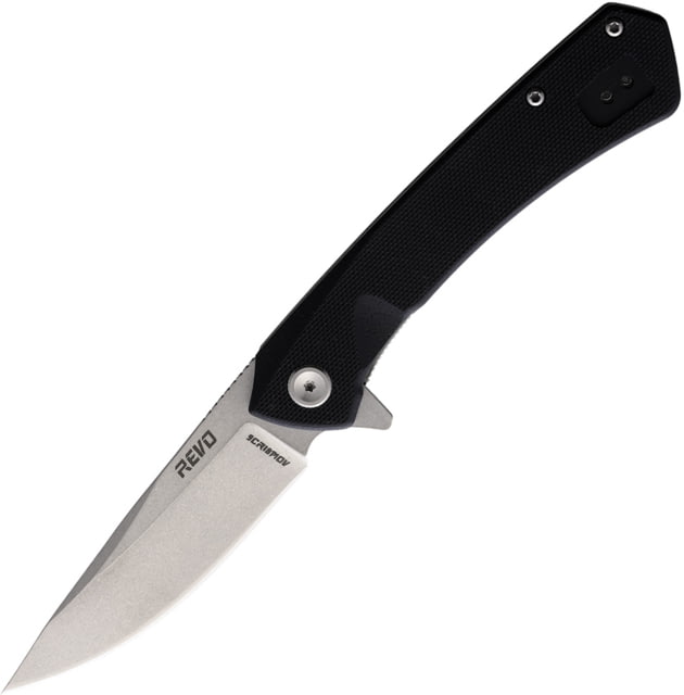 Revo Warden 2 Linerlock Black A/O - Revo Knives