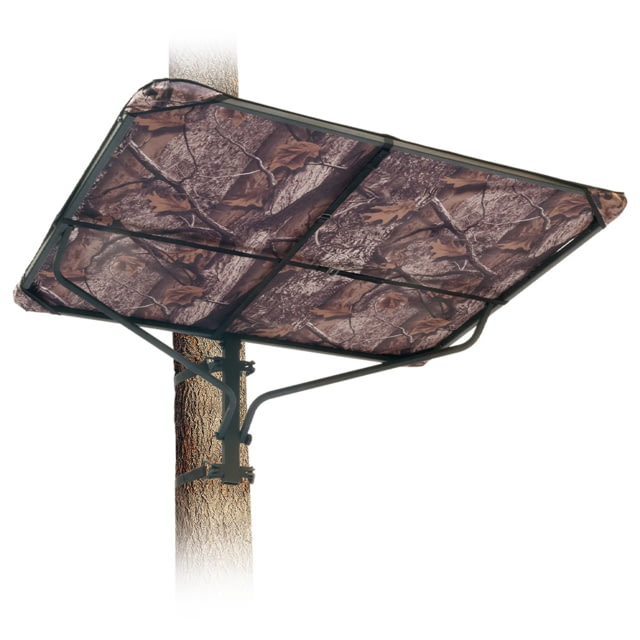 Rhino Blinds Universal Treestand Cover Roof Kit Black/Steel - Rhino Blinds