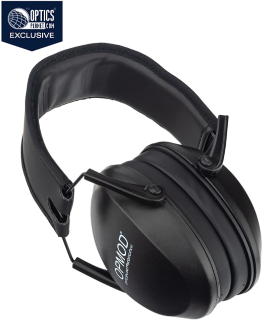 USED Rifleman OPMOD Tactical Passive Ear Muffs NRR 22db 1 Pair Black One Size PETPAHPOP EDEMO2 Good Missing Item - Opmod
