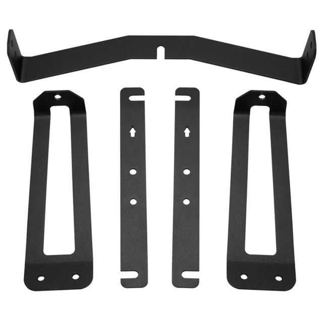 Rigid Industries 6in Lightbar 2018+ Ford F-150 Hidden Grille Mount, Black, 41675