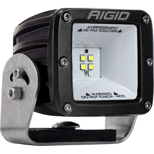 Rigid Industries 2x2 115 Deg DC Scene Light, Black, 681513