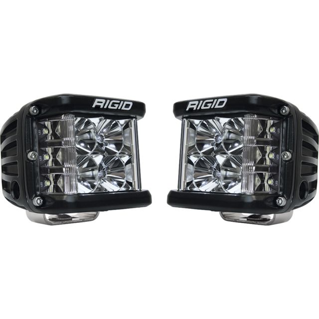 Rigid Industries D-SS Series PRO Flood LED Surface Mount Pair Black