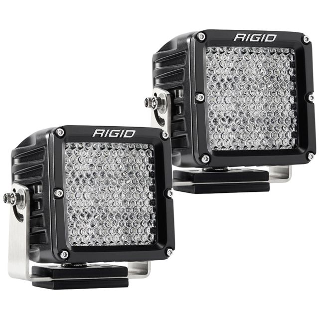 Rigid Industries D-XL PRO Diffused Light Pair Black