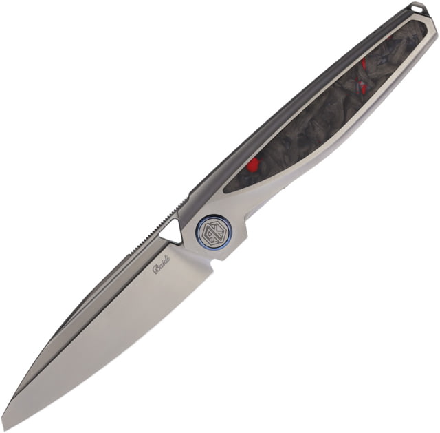 Rike Knife Baidi-S Linerlock Red CF RK - Rike Knife